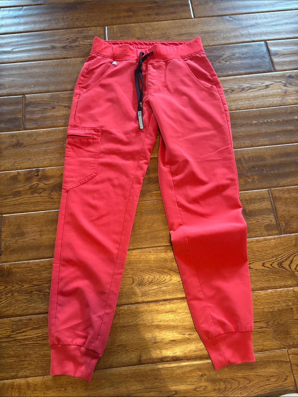 XS figs technical collection scrub jogger. Hot pink